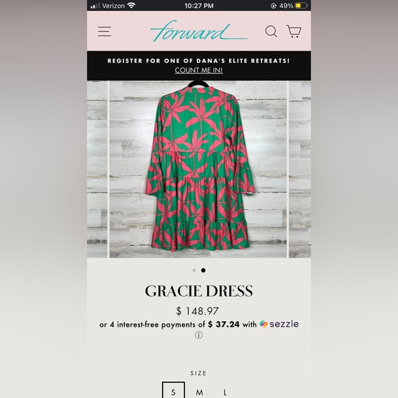 Super Cute Dress for Spring! - NWOT - Picture 5 of 7